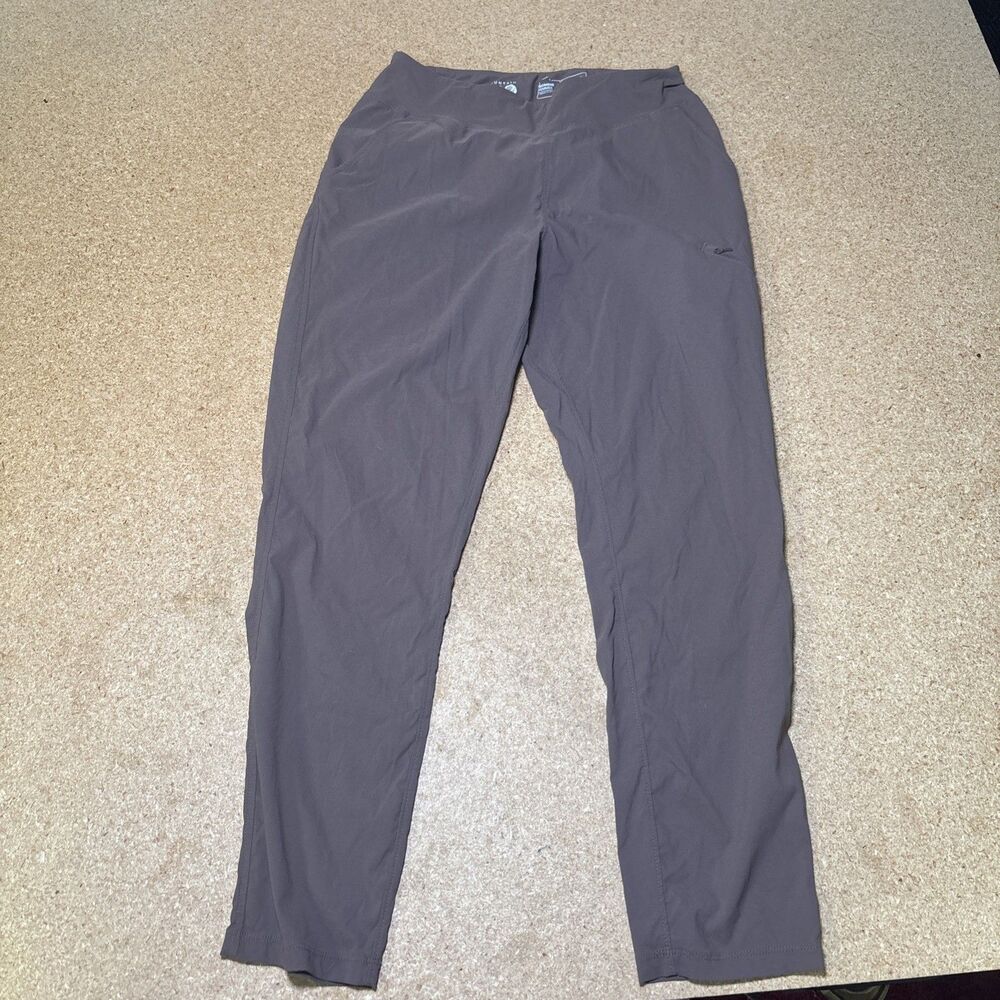 Mountain Hardwear Pants Womens Small Dynama Ankle Brown Hiking Stretch Size M I1